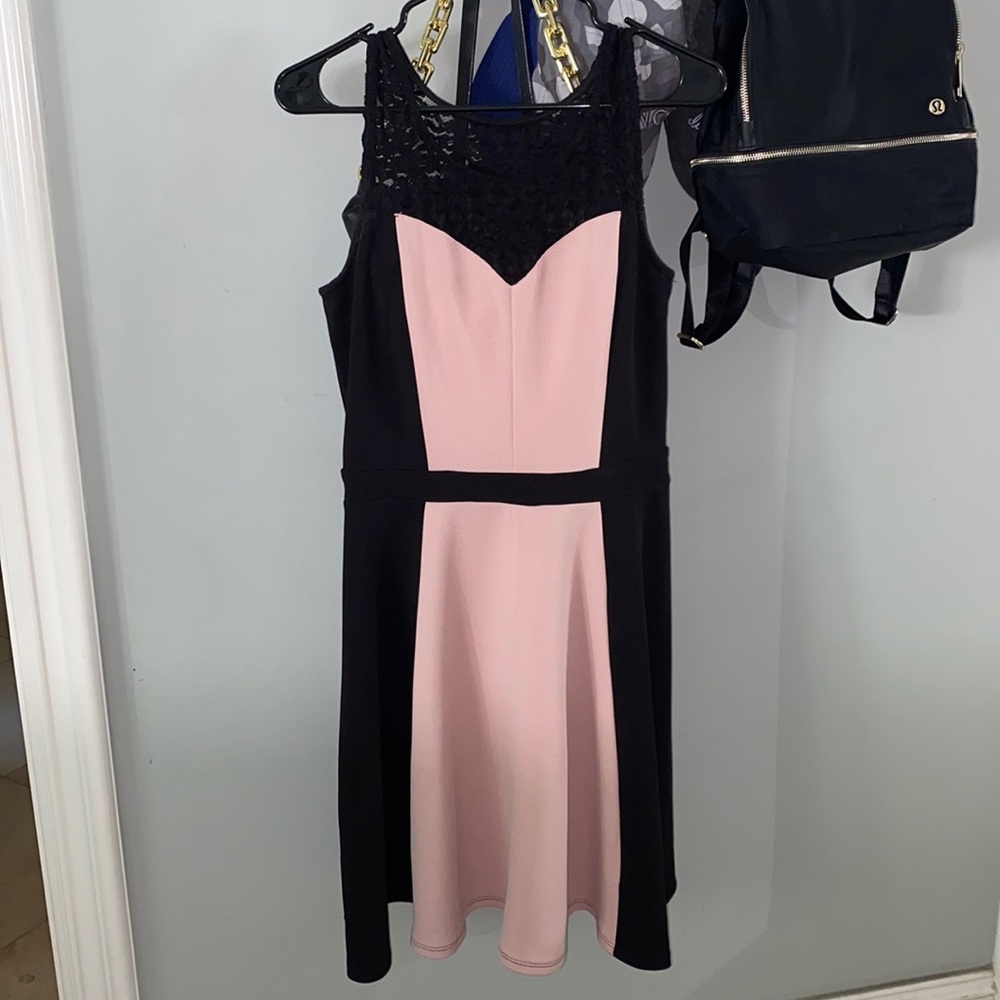 Black Pink dress